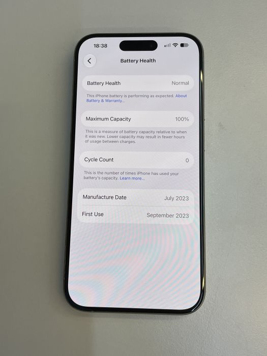 iPhone 15 Pro · 8/9