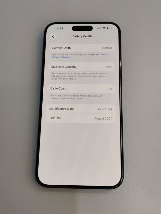iPhone 15 Pro Max · 8/9