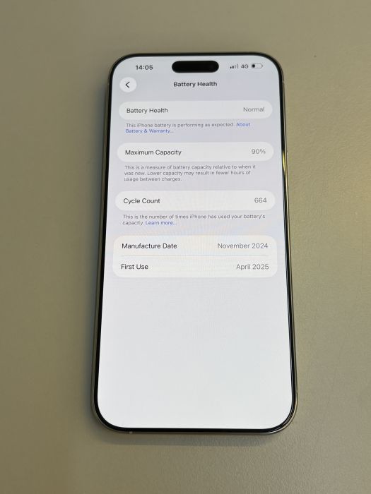 iPhone 16 Pro Max · 8/9