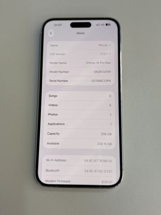 iPhone 14 Pro Max · 6/9