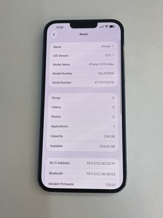 iPhone 13 Pro Max · 7/9