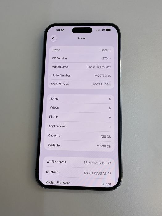iPhone 14 Pro Max · 7/9