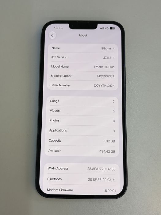 iPhone 14 Plus · 7/9