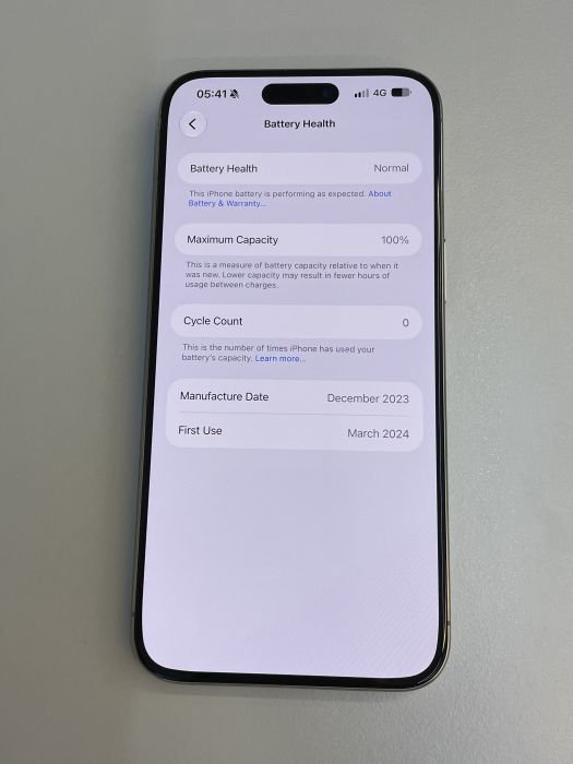 iPhone 15 Pro Max · 8/9