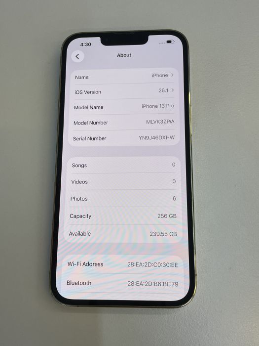 iPhone 13 Pro · 7/9