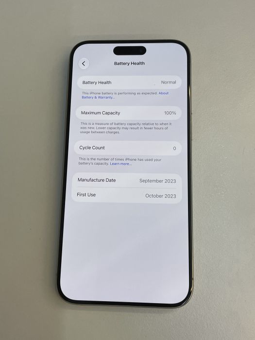 iPhone 15 Pro Max · 8/9