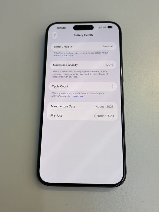 iPhone 15 Pro Max · 8/9