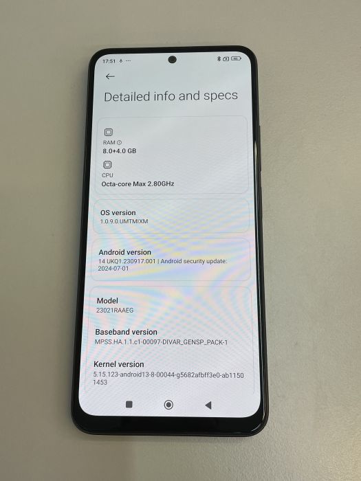 Redmi Note 12 4G · 7/7