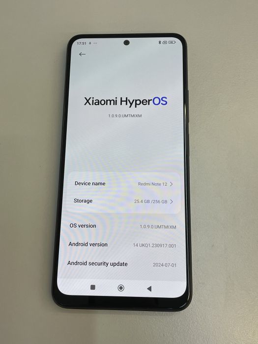 Redmi Note 12 4G · 6/7