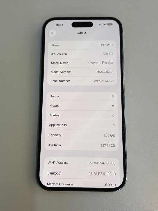 iPhone 14 Pro Max · 7/9