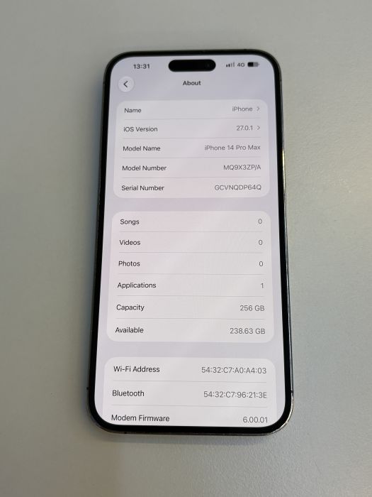 iPhone 14 Pro Max · 7/9