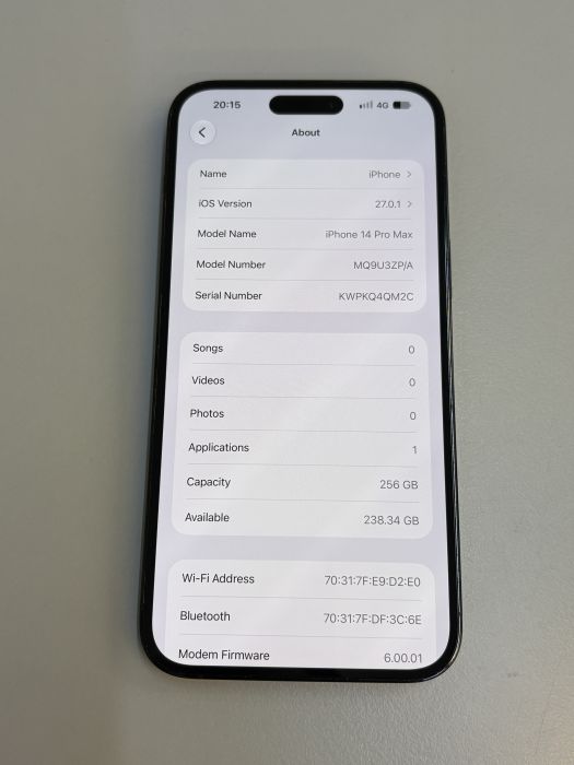 iPhone 14 Pro Max · 7/9