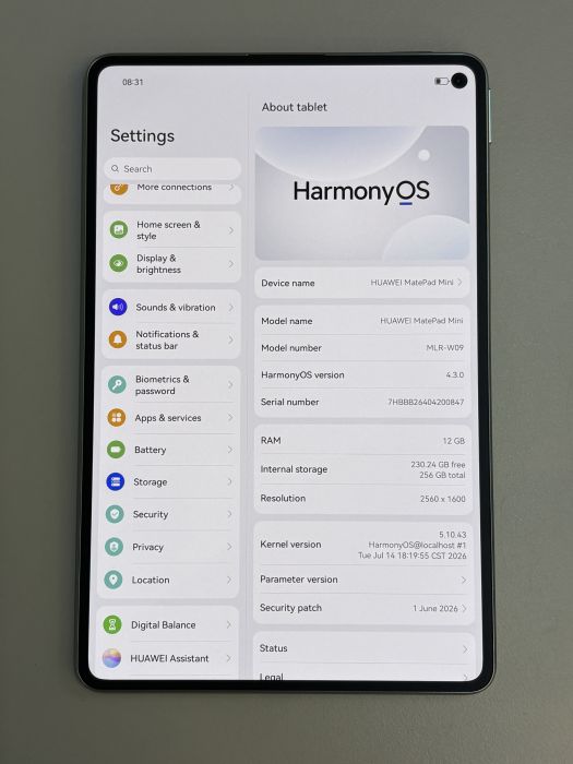 Huawei MatePad mini Wi-fi · 6/7