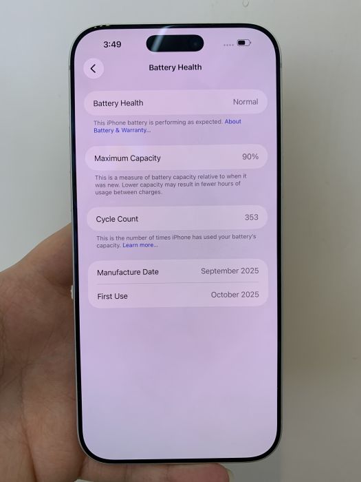 iPhone 17 Pro Max · 7/9