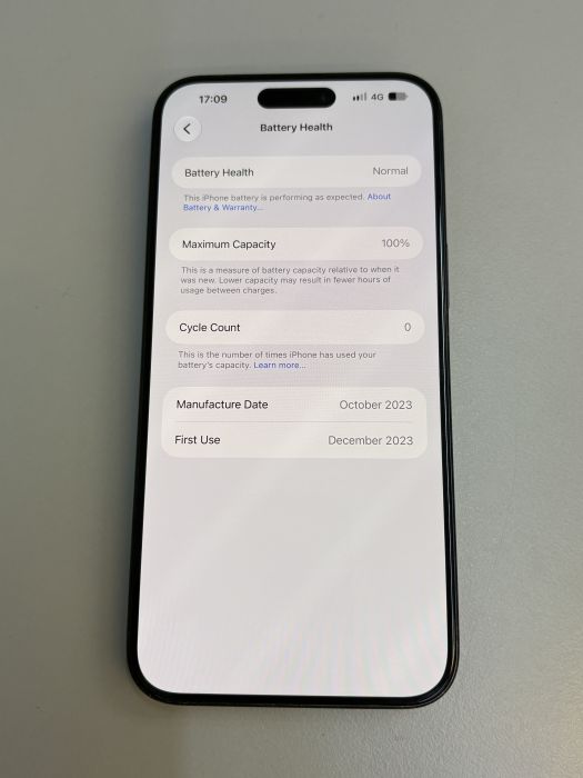 iPhone 15 Pro Max · 8/9