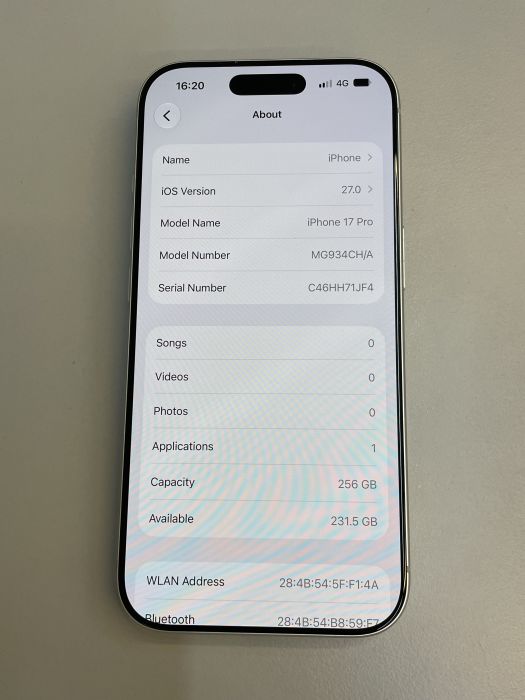 iPhone 17 Pro · 7/9