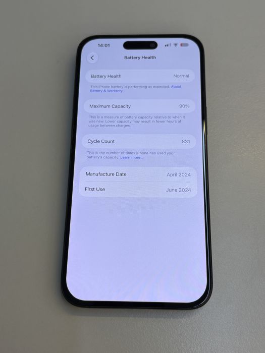 iPhone 15 Pro Max · 8/9