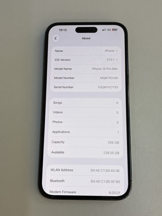 iPhone 14 Pro Max · 7/9