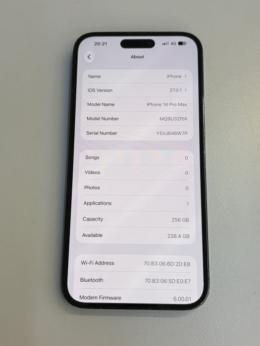 iPhone 14 Pro Max · 7/9