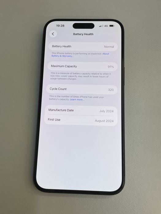iPhone 15 Pro Max · 8/9
