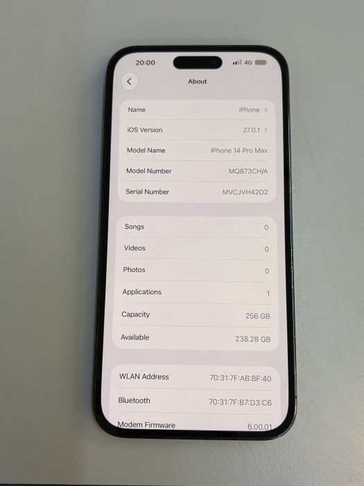 iPhone 14 Pro Max · 7/9