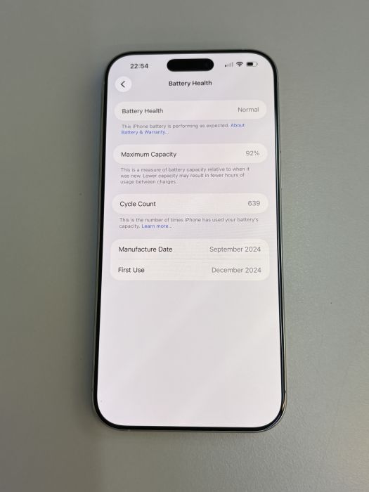 iPhone 16 Pro Max · 7/9