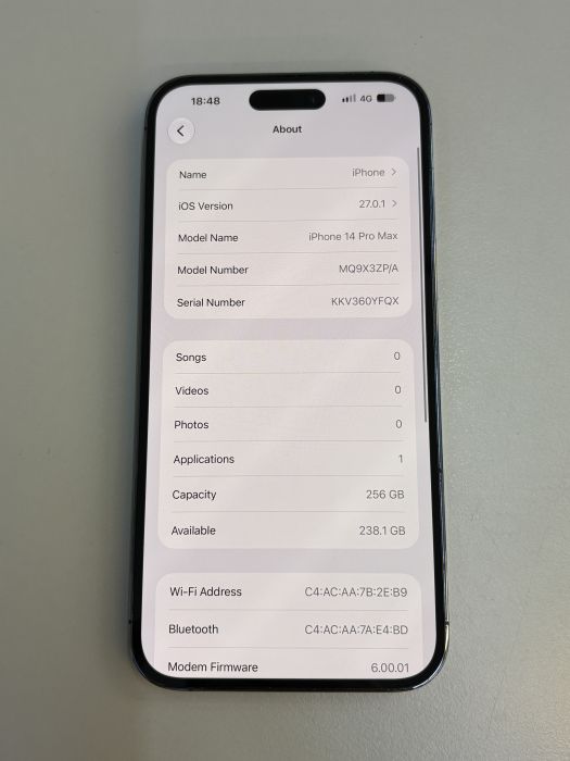 iPhone 14 Pro Max · 7/9