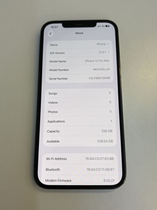 iPhone 12 Pro Max · 7/9