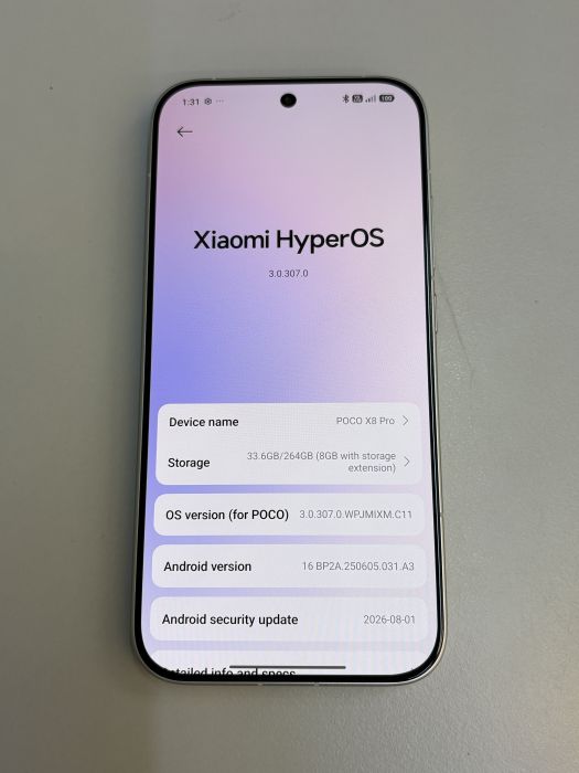 POCO X8 Pro · 6/7