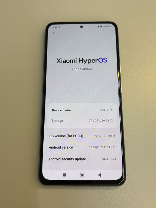 POCO F3 · 6/7
