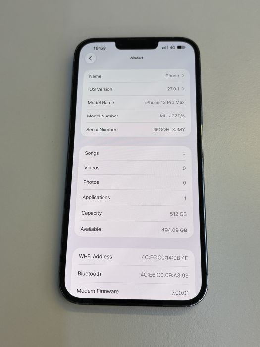 iPhone 13 Pro Max · 7/9