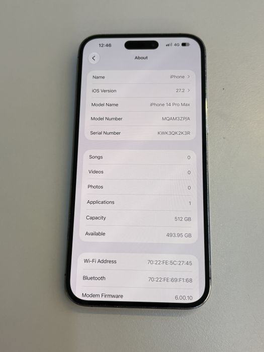 iPhone 14 Pro Max · 7/9