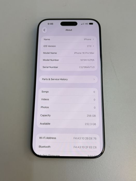 iPhone 16 Pro Max · 7/10