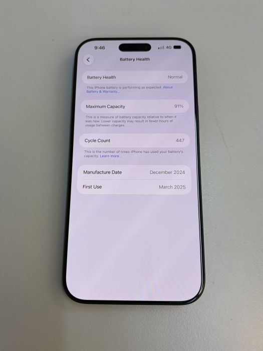 iPhone 16 Pro Max · 9/10