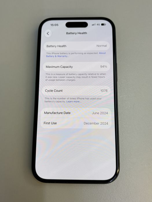 iPhone 15 · 8/9