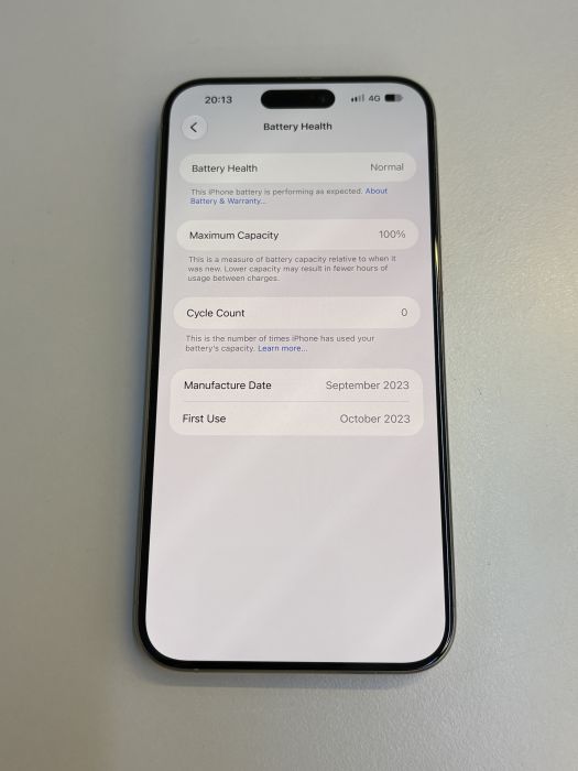 iPhone 15 Pro Max · 8/9