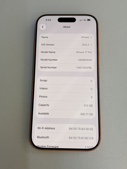 iPhone 17 Pro · 7/9