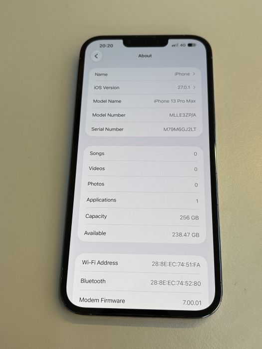 iPhone 13 Pro Max · 7/9