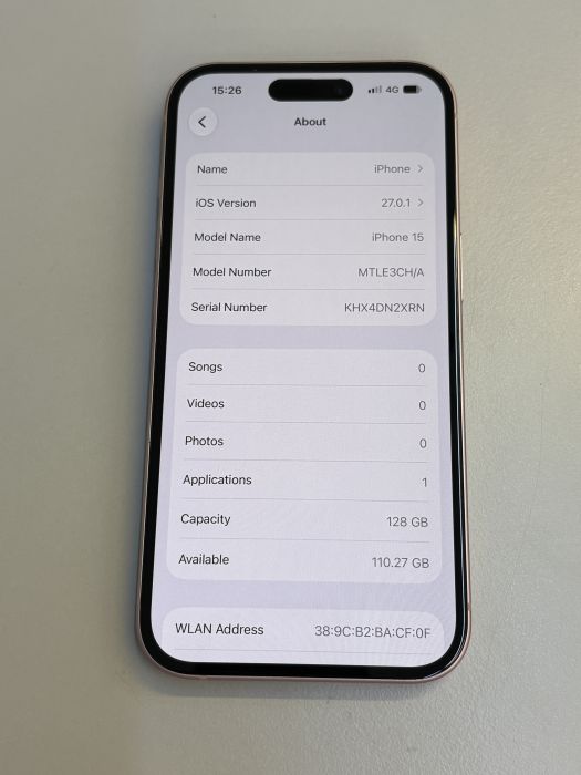 iPhone 15 · 7/9