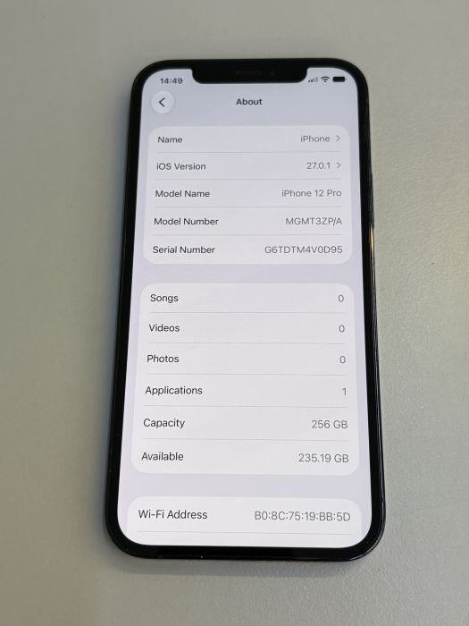 iPhone 12 Pro · 7/9