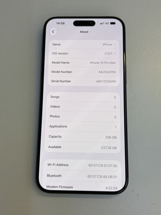 iPhone 15 Pro Max · 7/9