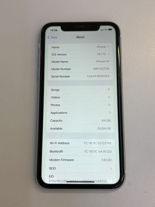 iPhone XR · 7/9