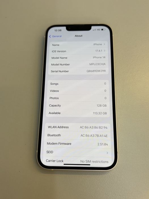 iPhone 14 · 7/9