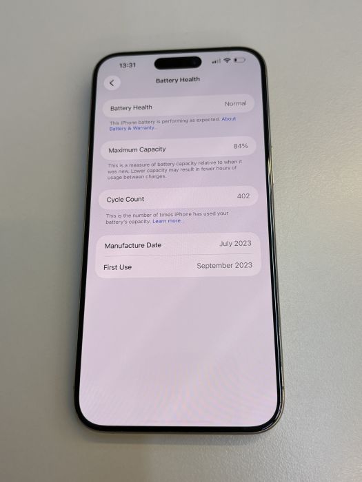 iPhone 15 Pro Max · 9/10