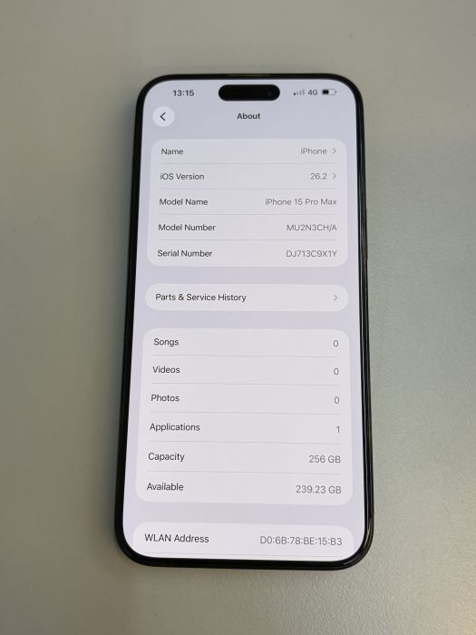 iPhone 15 Pro Max · 7/10