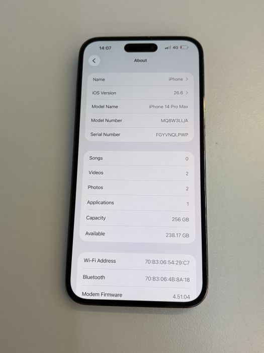 iPhone 14 Pro Max · 7/9