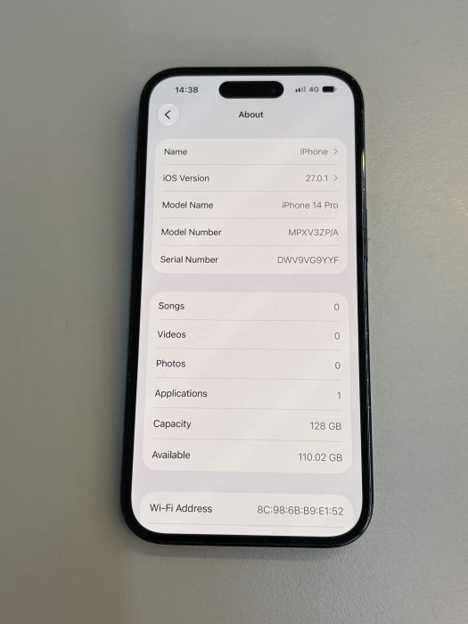 iPhone 14 Pro · 7/9