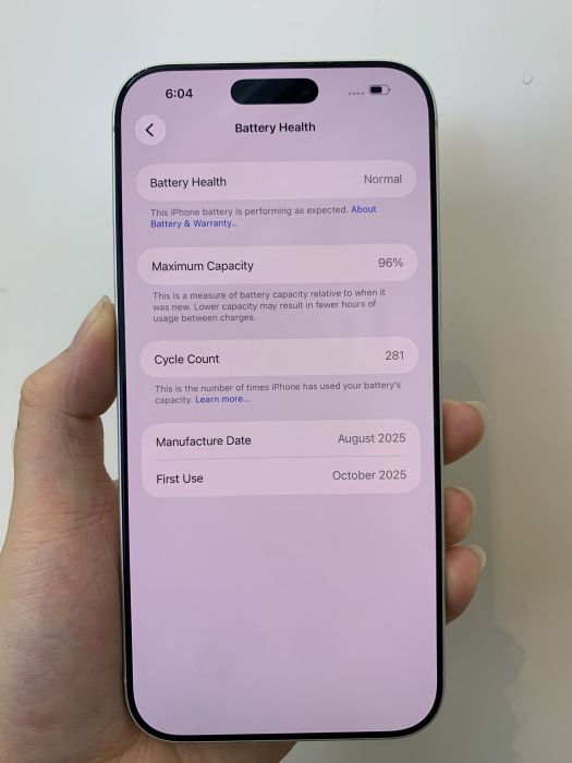 iPhone 17 Pro Max · 7/9