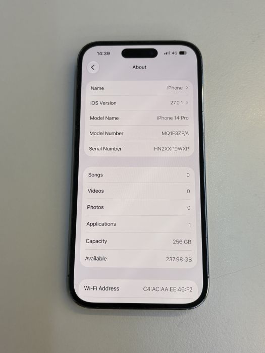 iPhone 14 Pro · 7/9