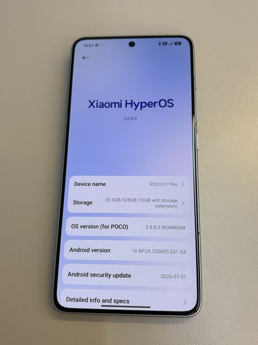 POCO F7 Pro · 6/7